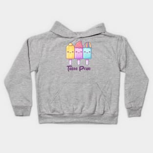 Kawaii Adorable Taste Pride Popsicles Kids Hoodie